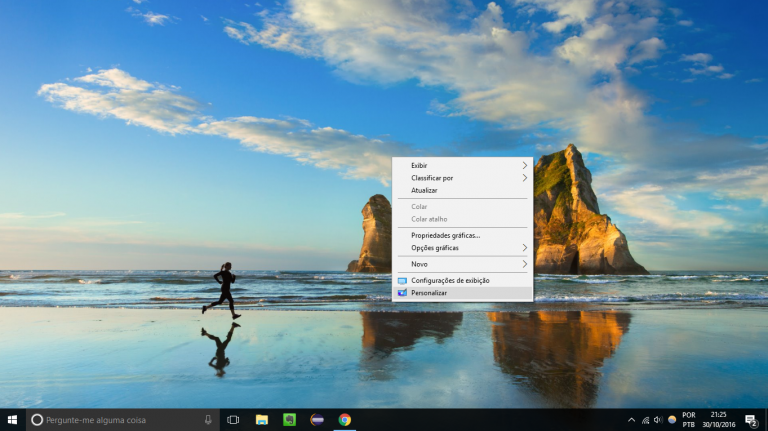 Windows 10: Como trocar a imagem de plano de fundo da tela