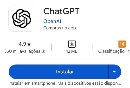 App ChatGPT da OpenAI